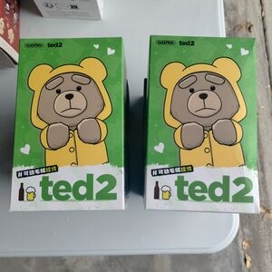 2 Brand New Ted2 Factory Sealed Blind Boxes